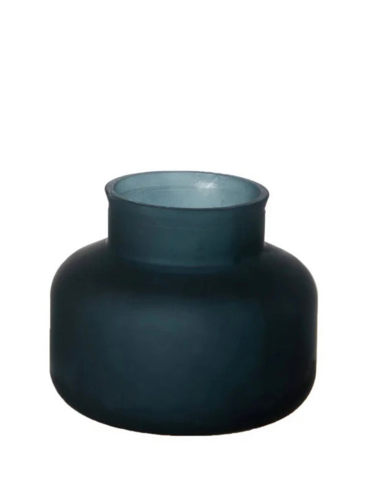 Glasvase Barcelona Hurricane schwarz