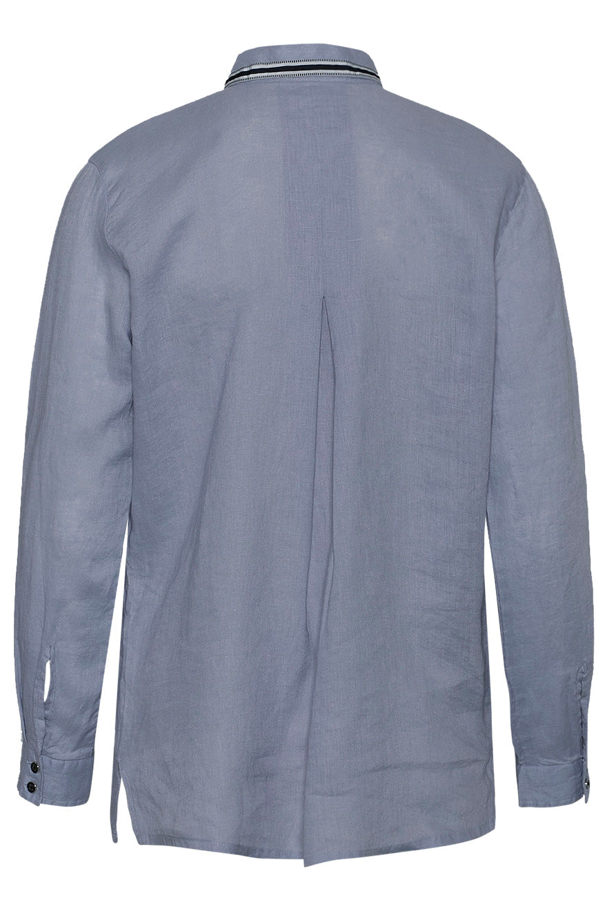 Hemdbluse Fia hellblau