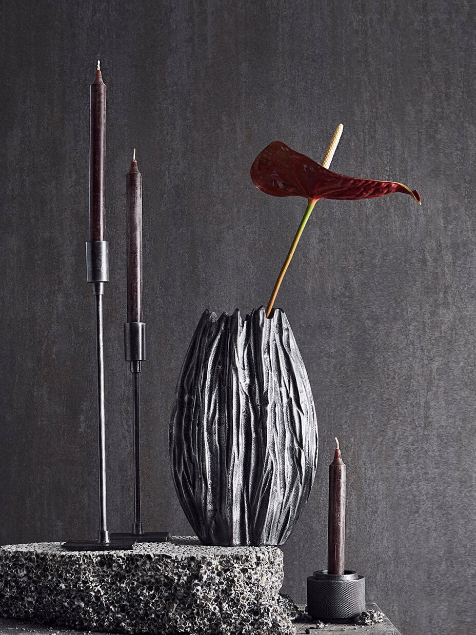 Teelichthalter Moment anthrazit