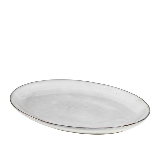 Servierplatte oval Nordic Sand 35,5cm