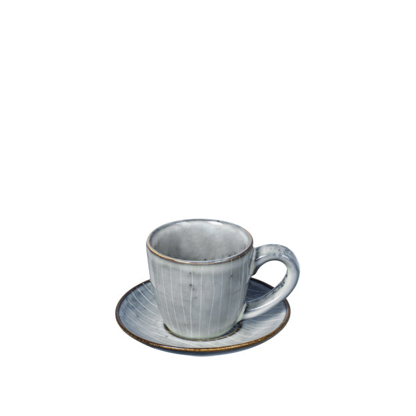 Espressotasse/Untertasse Nordic Sea 5cl von Broste auf