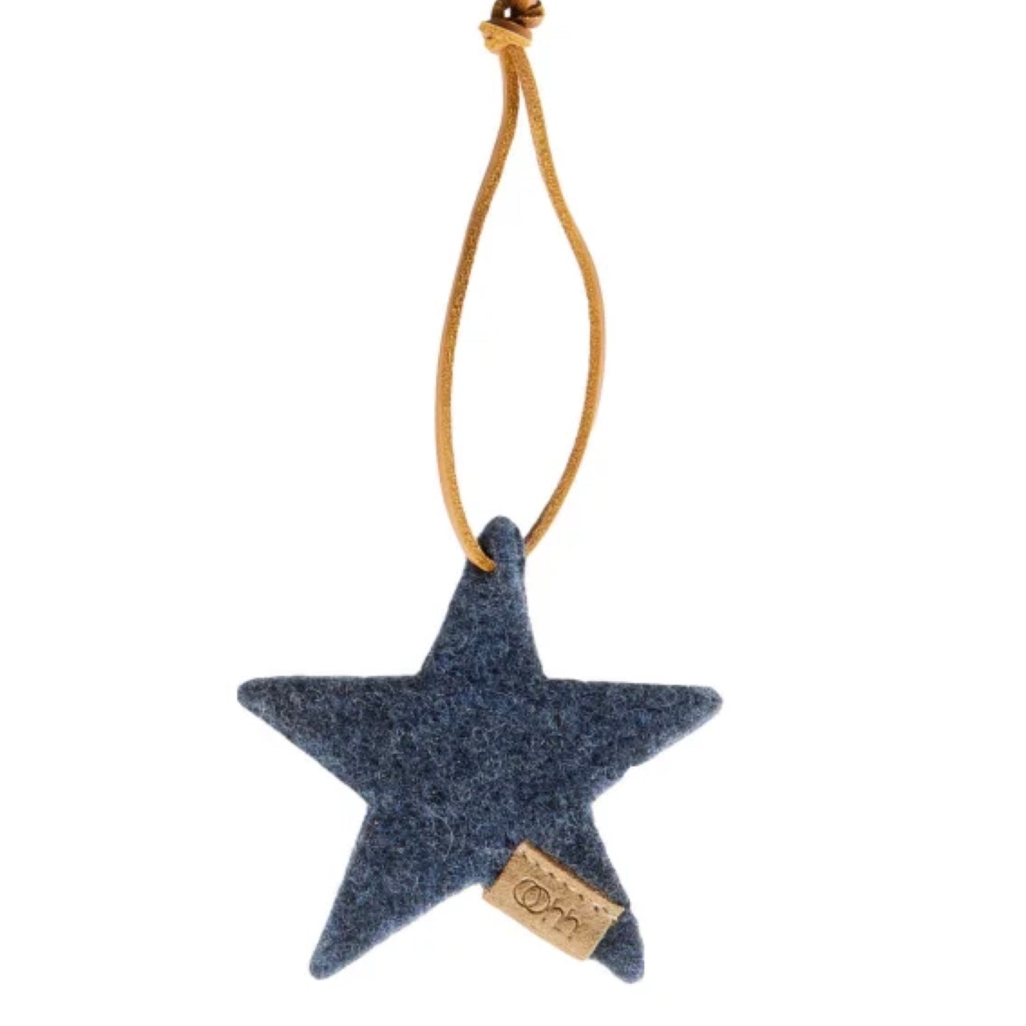 Anhänger Stern aus Wolle, in 4 Farben