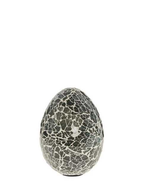 Deko Osterei Murselia schwarz 15cm