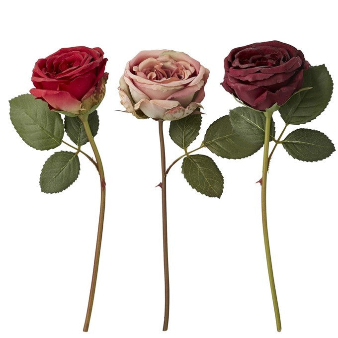 Kunstblume Rose 20cm
