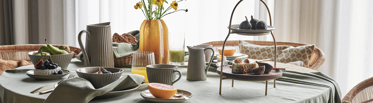 Geschirrserie Pleat von House Doctor