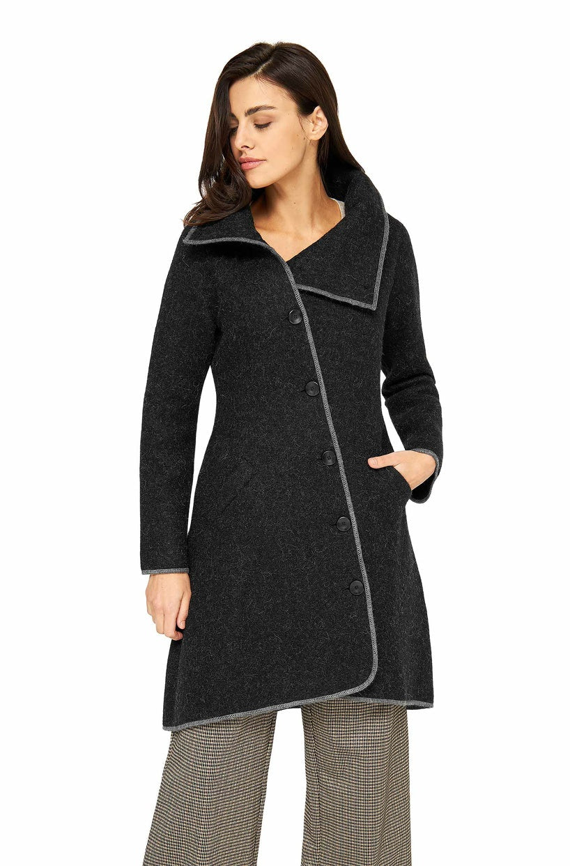 Apu Kuntur - Alpaka Damenmantel ASI