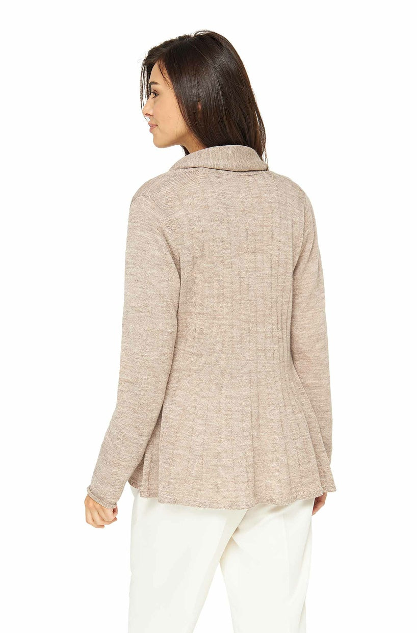 Apu Kuntur - Alpaka Damen Schalkragenjacke PENELOPE