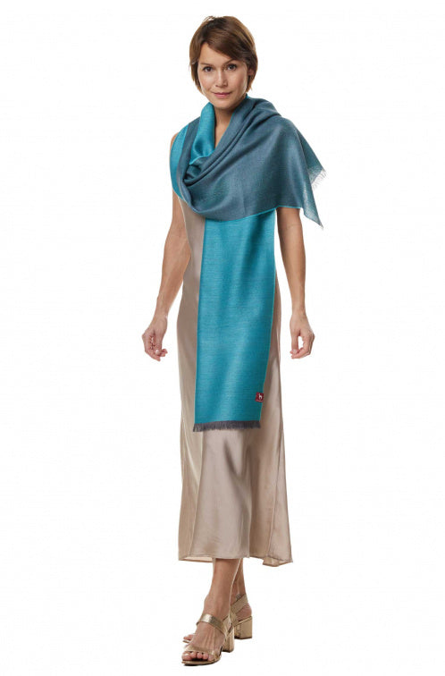 Apu Kuntur - Alpaka Seidenschal - DUO