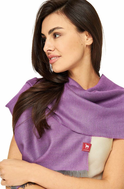 Apu Kuntur - Alpaka Seidenschal - DUO