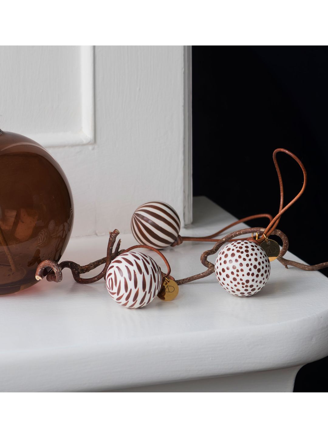 Christbaumkugeln GLOBE 3er Set, in zwei Farben