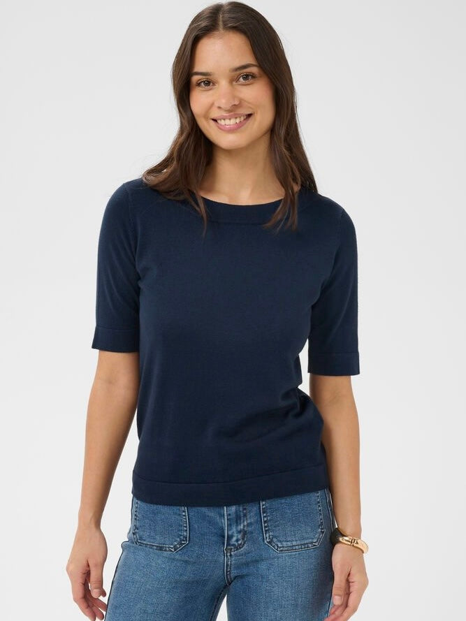 Pullover Lizza KA boatneck midnight marine