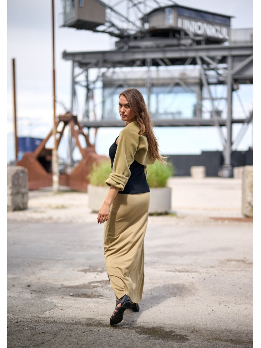 Jerseyrock lang 98033, in 2 Farben