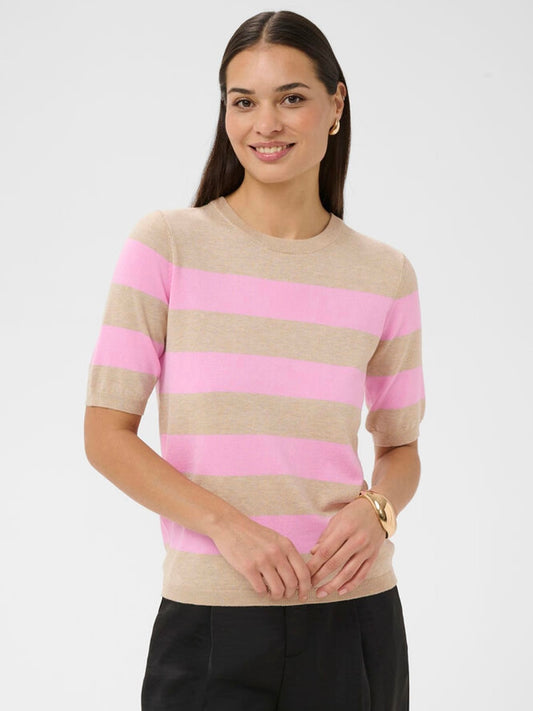 Pullover Lizza KA feather gray/pink