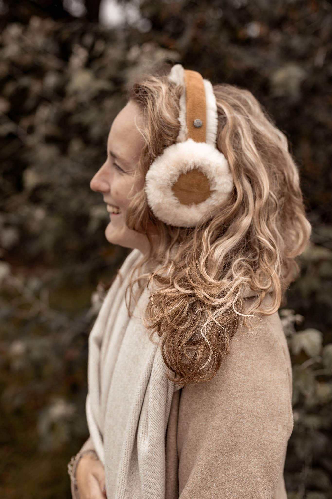 Van Buren- Lammfell Ohrenschützer