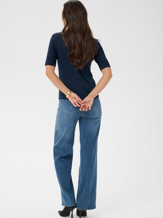 Pullover Lizza KA boatneck midnight marine