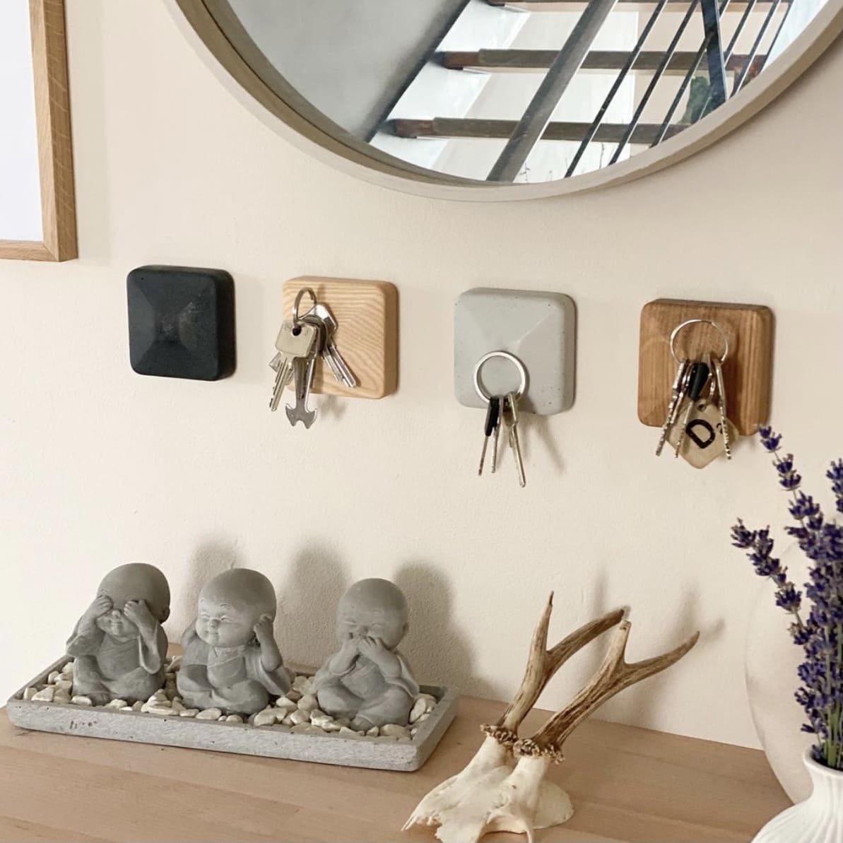 Magnetischer Schlüsselhalter HAMO (3er Set)