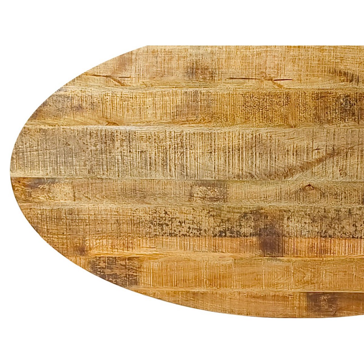 Esstisch - oval 190x100cm - Esszimmer Tisch - Liverpool - Mangoholz massiv