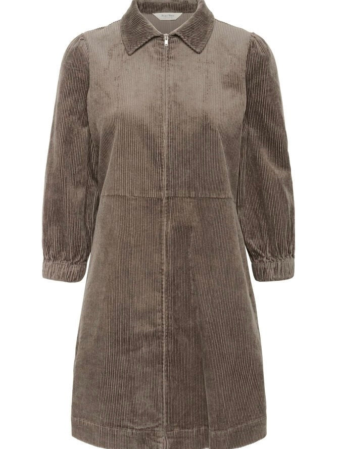 Cordkleid Eyvors PW falcon brown