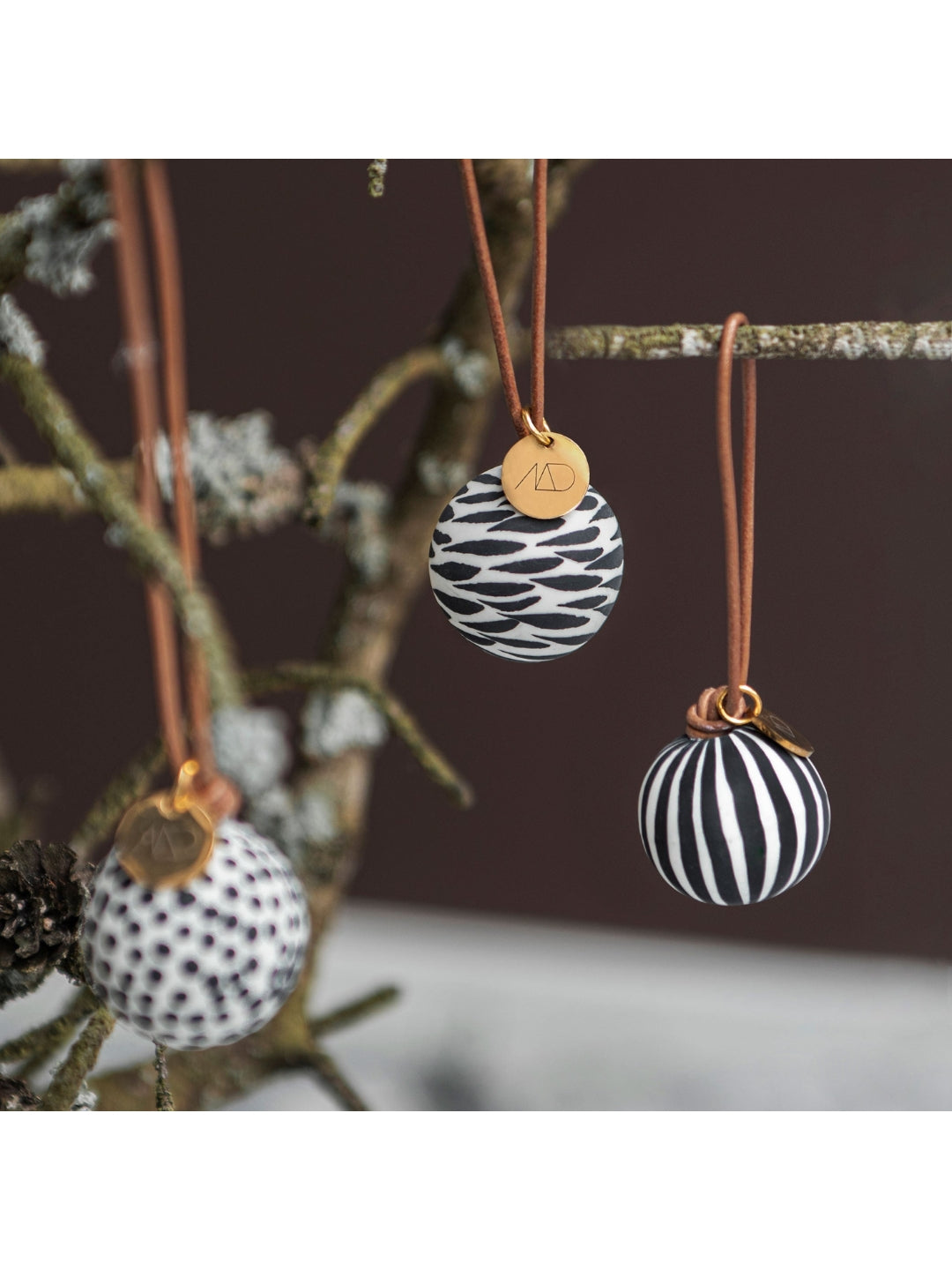 Christbaumkugeln GLOBE 3er Set, in zwei Farben