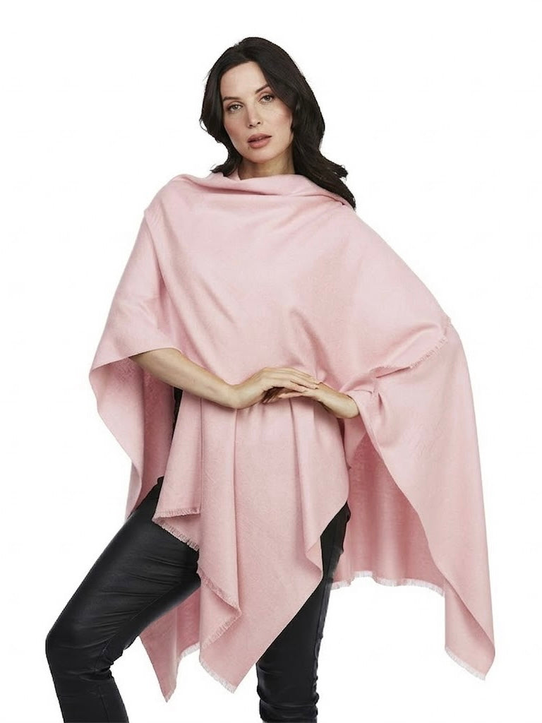 Ponchoschal Davos, in vielen Farben