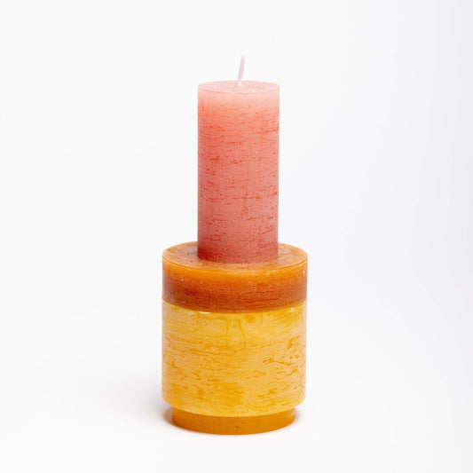 CANDLE STACK 02 Gelb