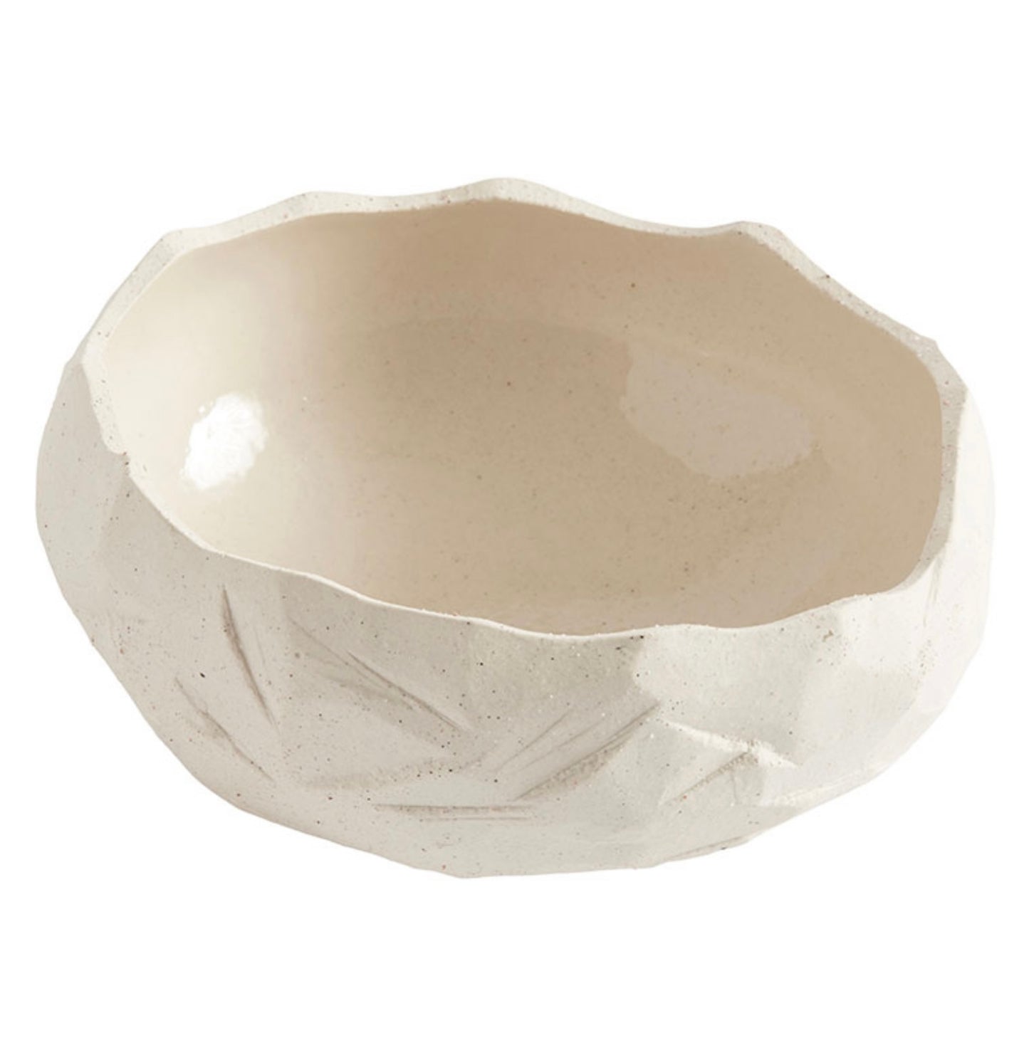Keramikschale Kuri sand