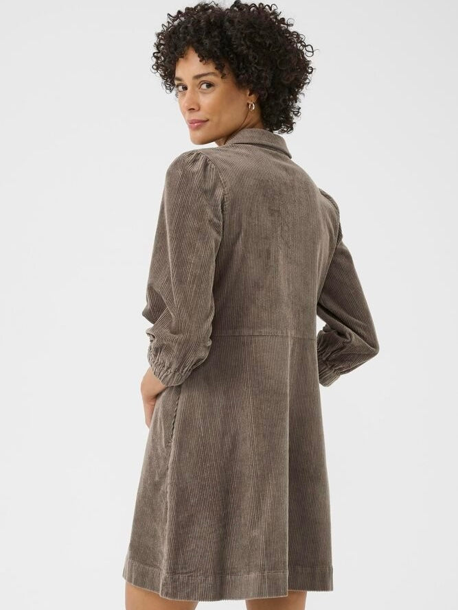 Cordkleid Eyvors PW falcon brown