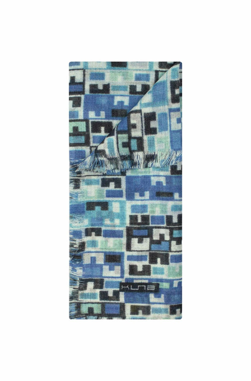 KUNA - Alpaka Webschal - Weaving