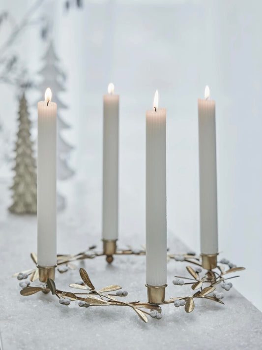 Kerzenhalter Missia hellgold