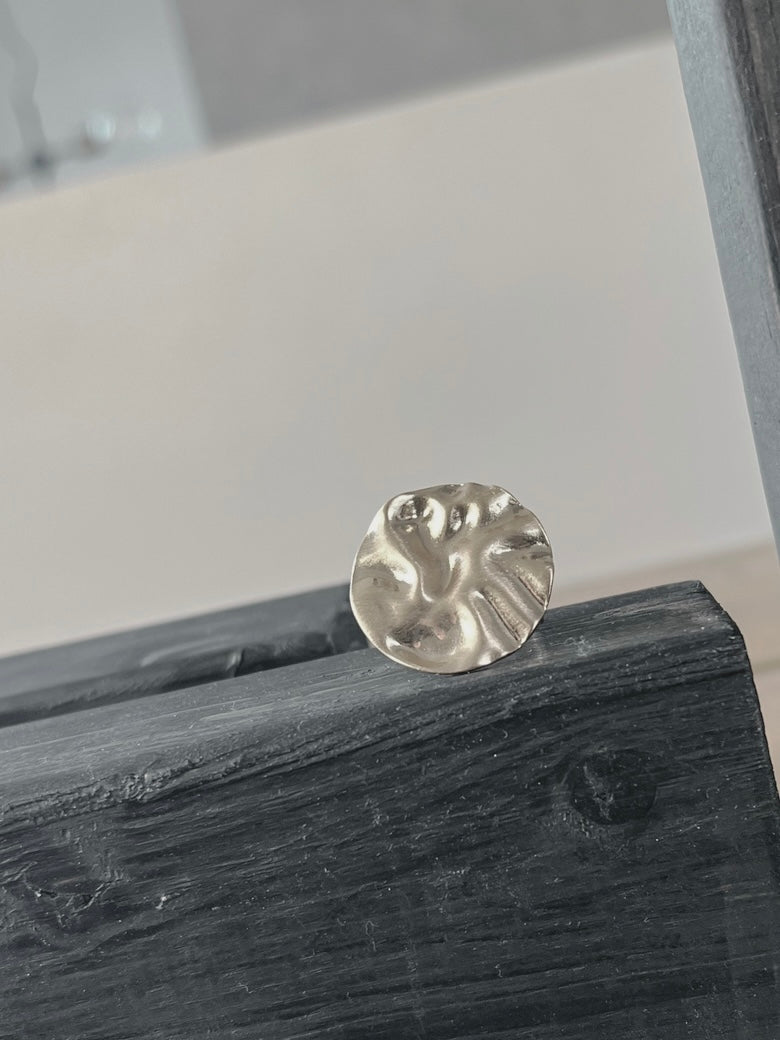 Ring Elysian adjustable irregular curve, in 2 Farben