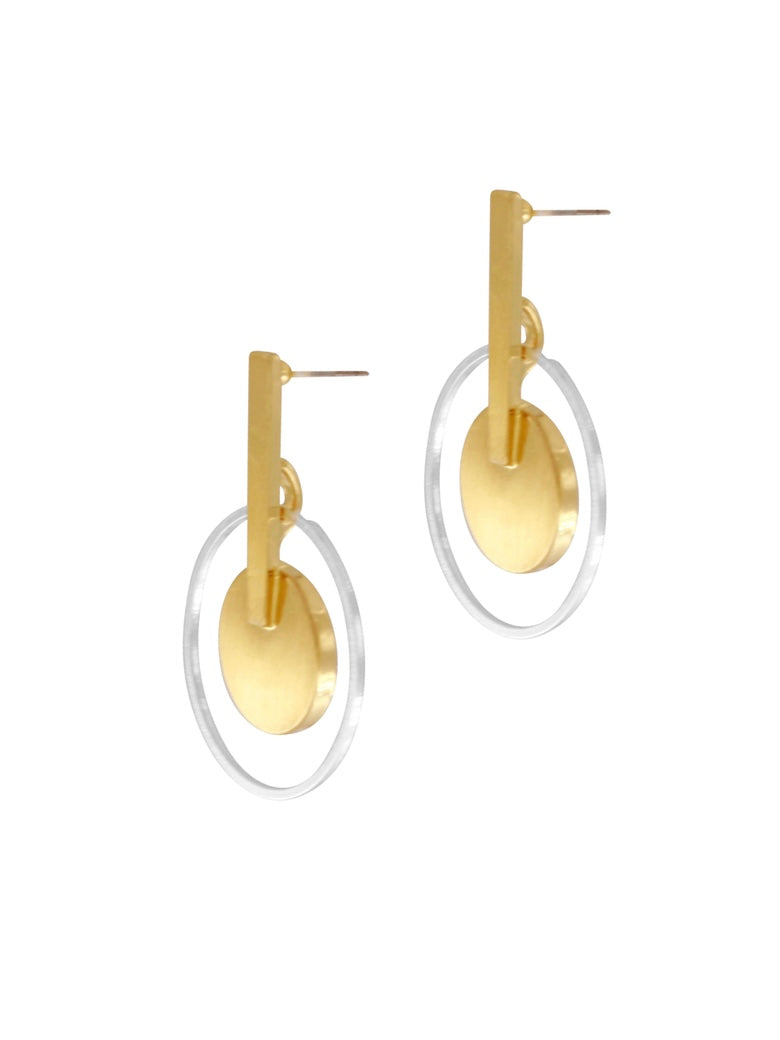 Ohrstecker Vanity 2-Tone Cosmic, in 2 Farben