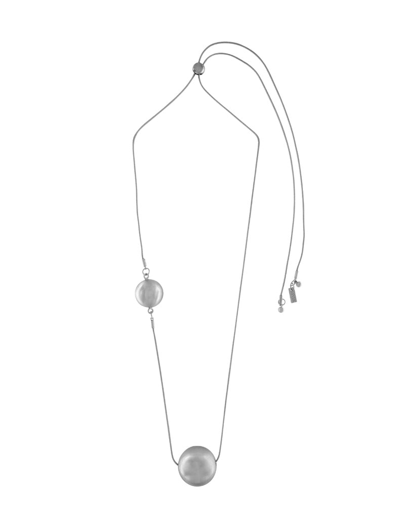 Halskette Tabitha adjustable double Ball, in 2 Farben