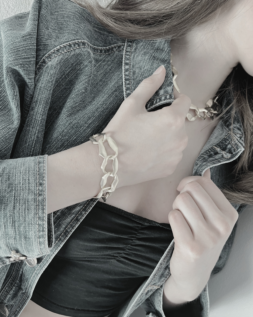 Armband Elysian link fluid in 2 Farben