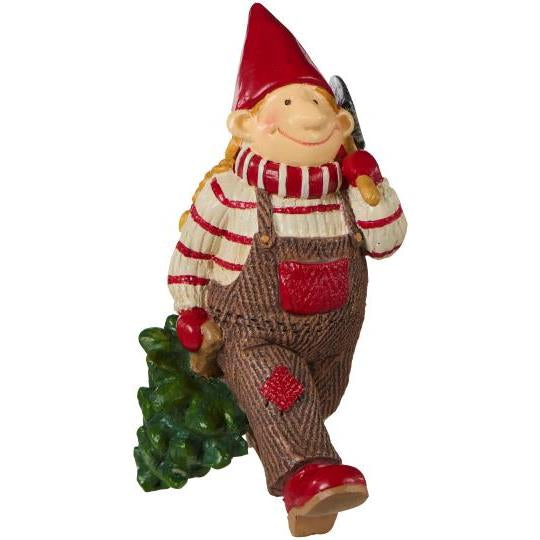 Ribenisserne Freja mit Weihnachtsbaum