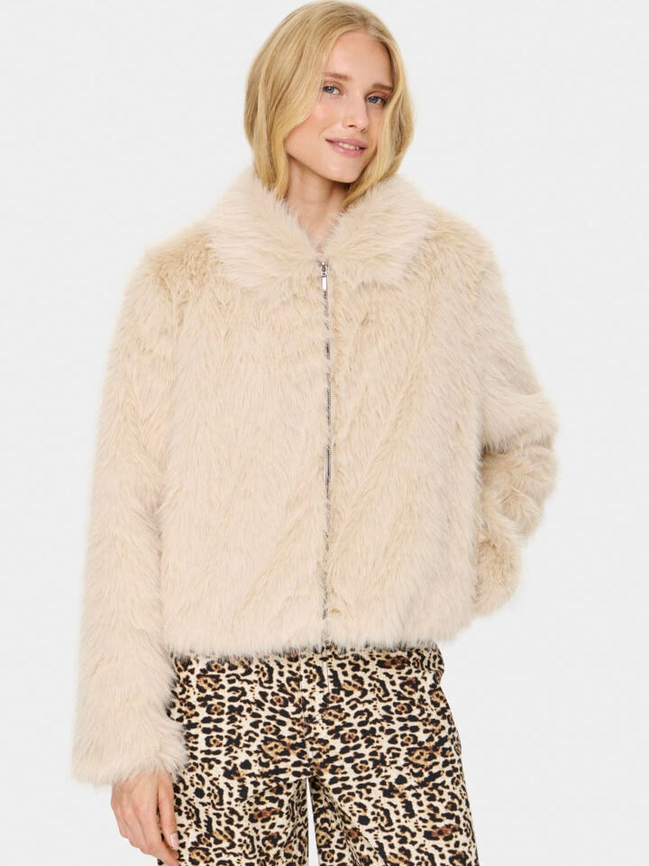 Kunstpelzjacke Zaseline SZ creme