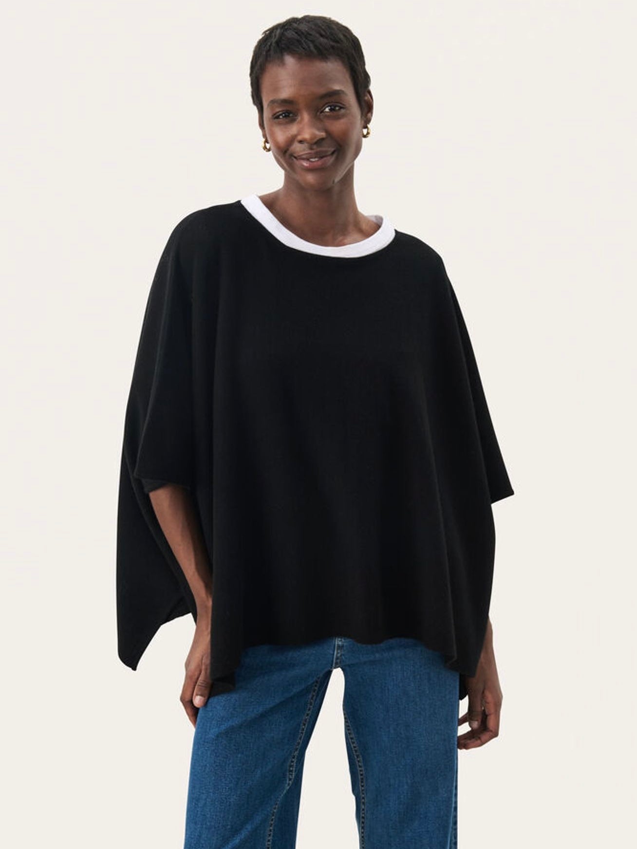 Ponchopullover Tilanna PW, in mehreren Farben