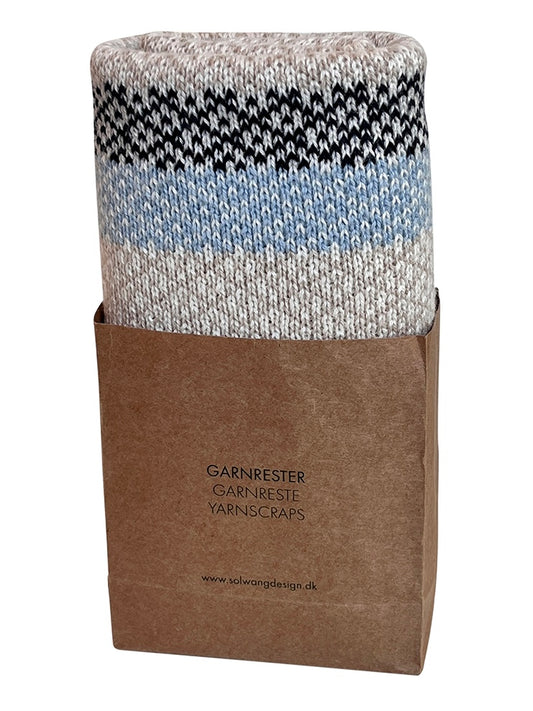 Küchenhandtuch aus Restgarn in feinem Jacquardmuster, ocean wave Mix