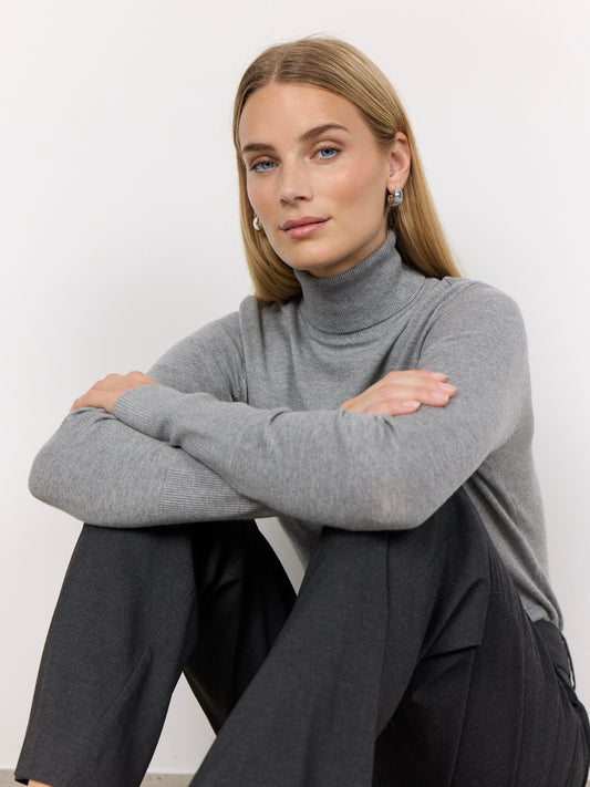 Rollkragenpullover SC-Dollie 145, in mehreren Farben