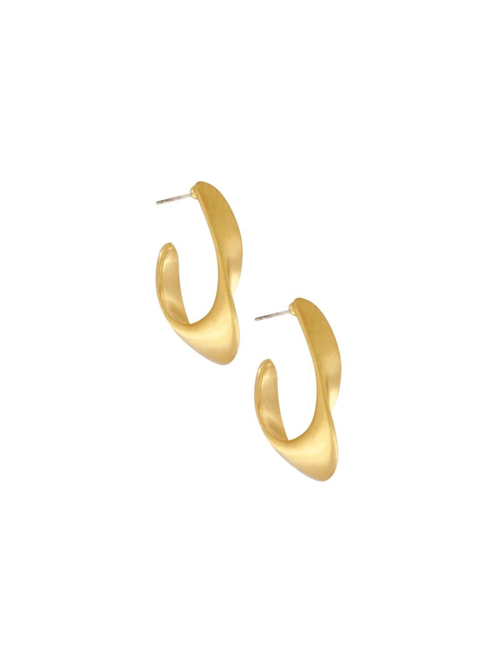Ohrstecker Tara Coil Hoop, in 2 Farben