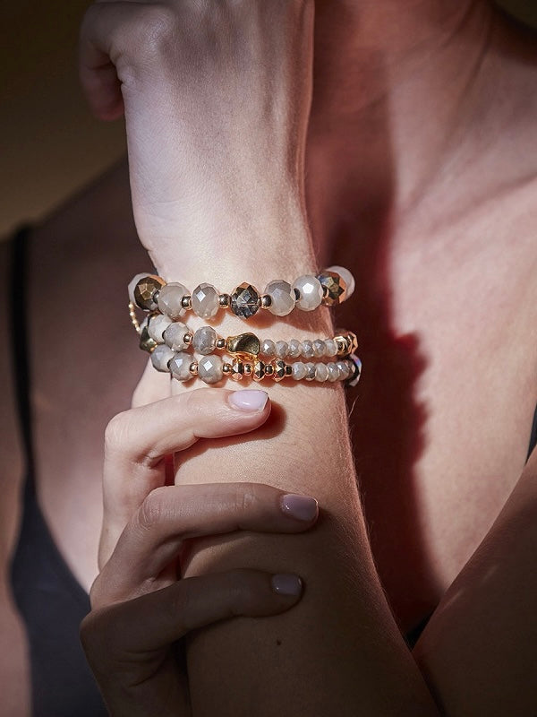 Armband Dalia grau