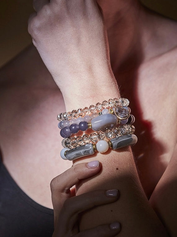Armband Linnea grau
