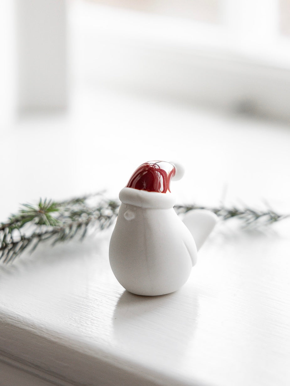 Deko-Vogel Elin rot, in 3 Größen