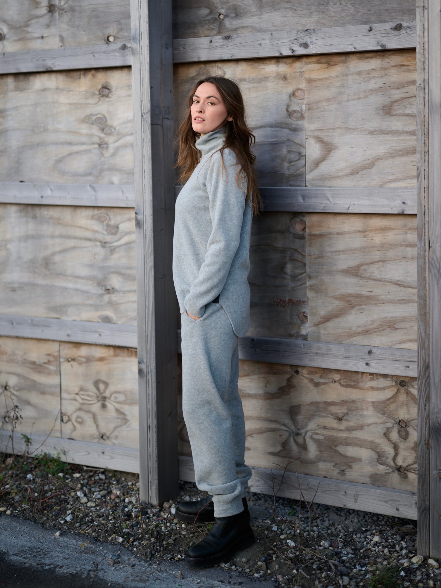 Fleece Pullover HIGH NECK 1348, in mehreren Farben