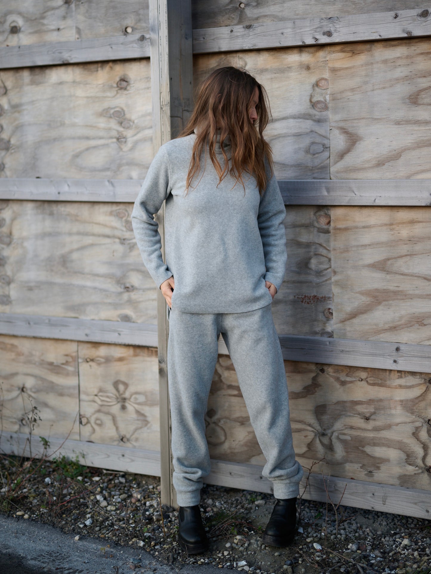 Fleece Pullover HIGH NECK 1348, in mehreren Farben