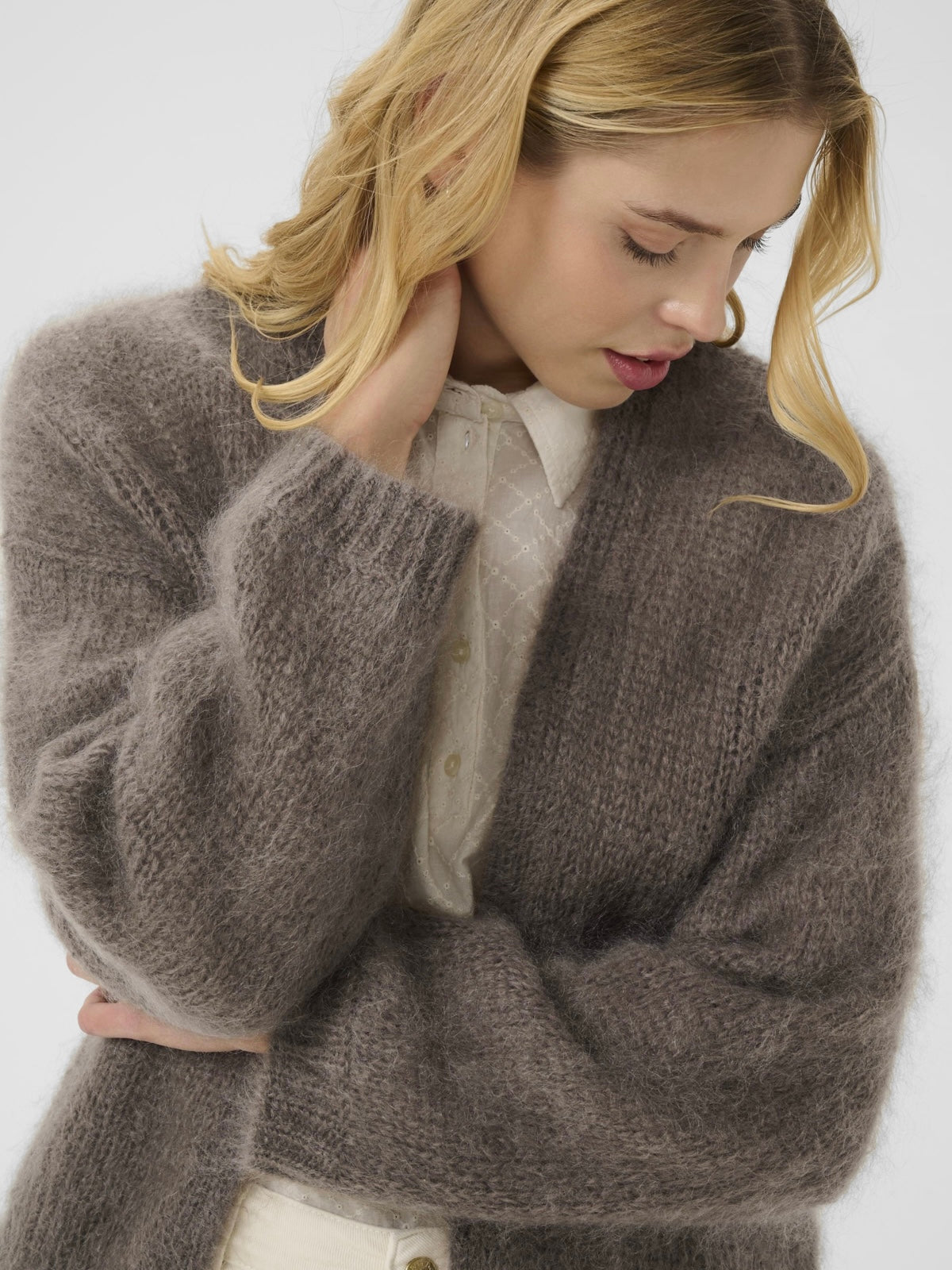 Strickjacke Rastina PW falcon