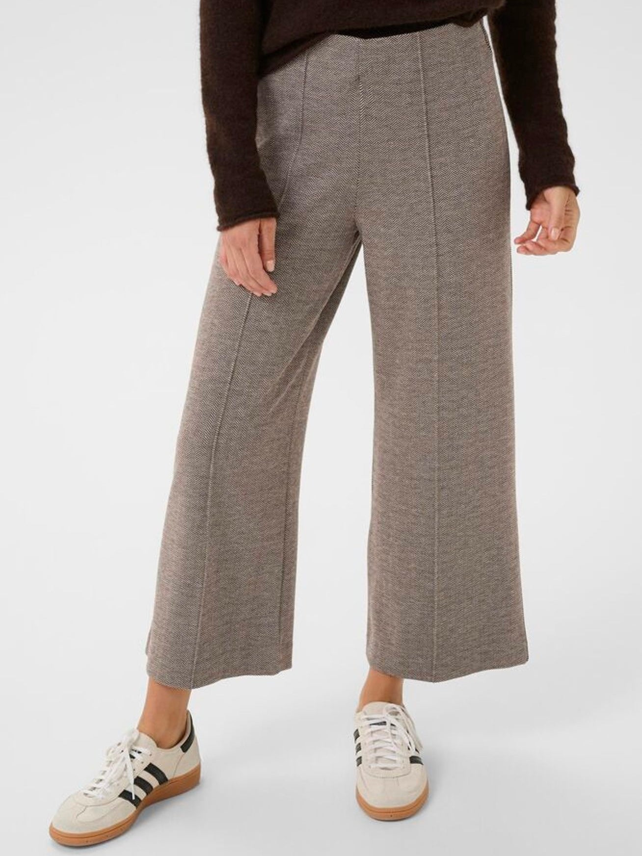 Culotte Hose Ilisan PW ganache herring