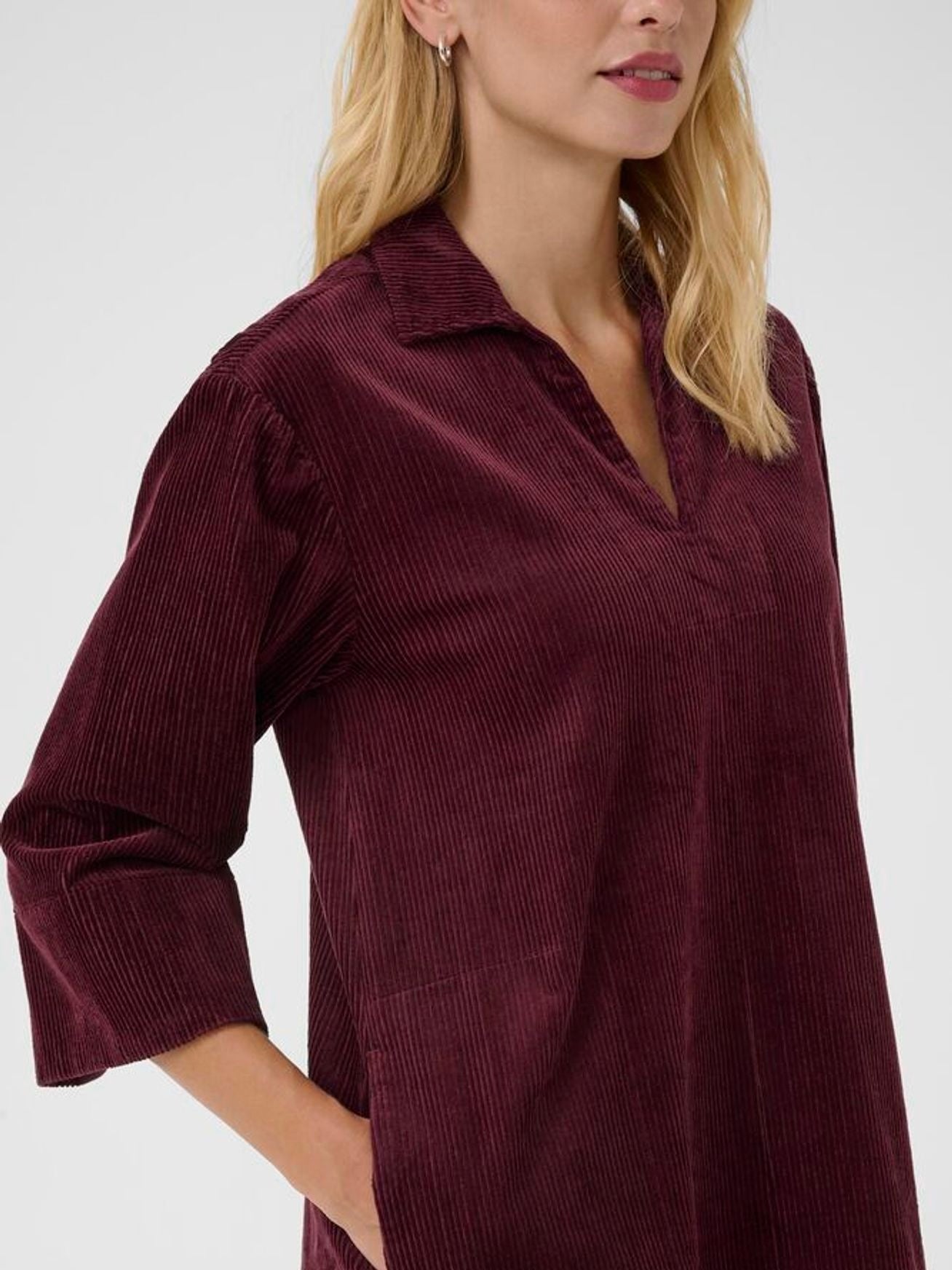 Cordkleid Sharri PW tawny port