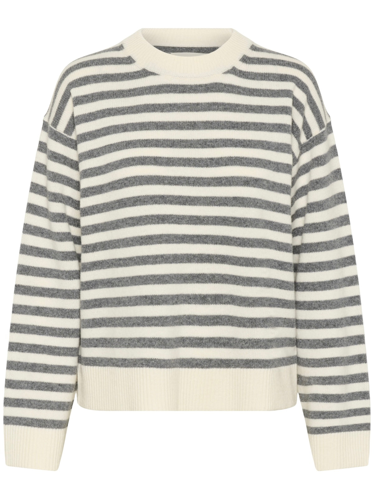 Pullover Vinas PW grey melange/off white