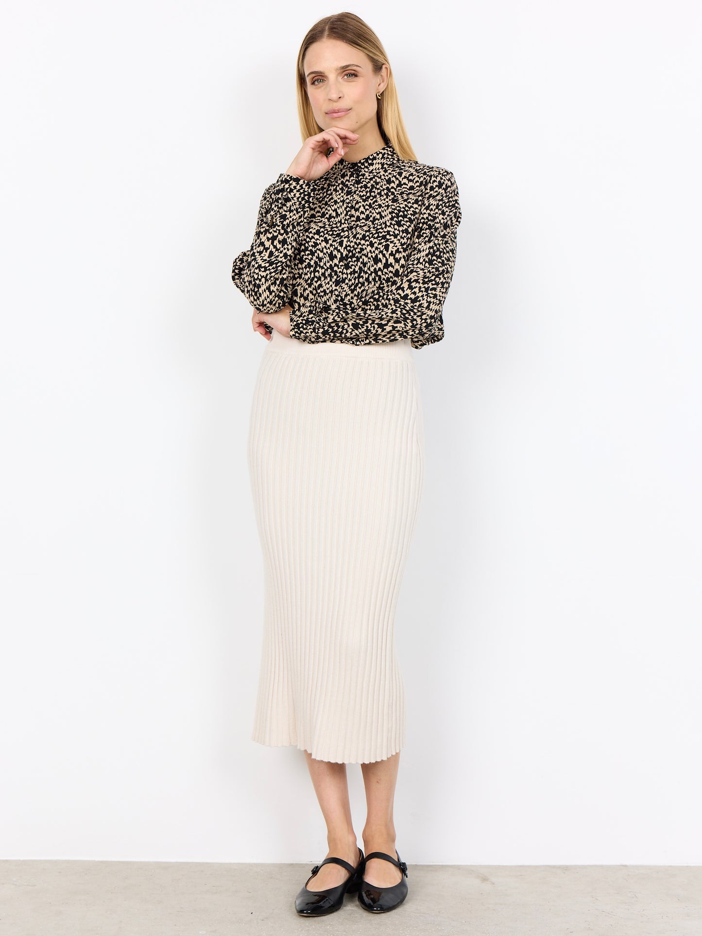 Strickrock lang SC-Kanita 23, in mehreren Farben