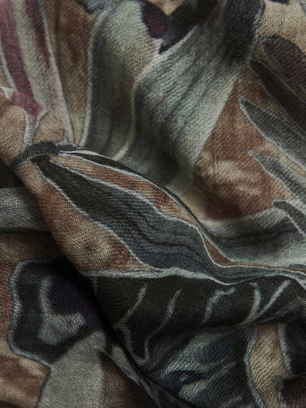 Wollschal Vivian beige mix